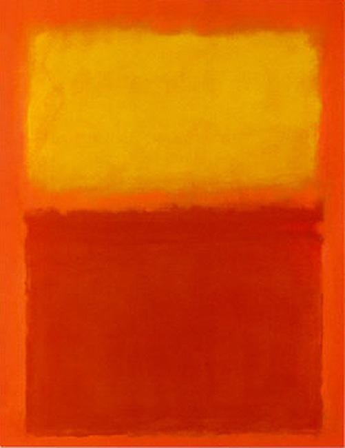 Mark Rothko White over Red2